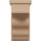 Ekena Millwork 6"W x 6"D x 12"H Wide Highland Rough Cedar Woodgrain TimberThane Corbel, Primed Tan CORUR06X06X12HLDRCPR - alternate 2
